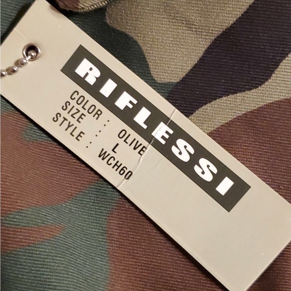 Riflessi cargo camo capri fatigue military style pants WCH60 - Picture 8 of 8